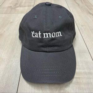 Unisex baseball hat- cat mom